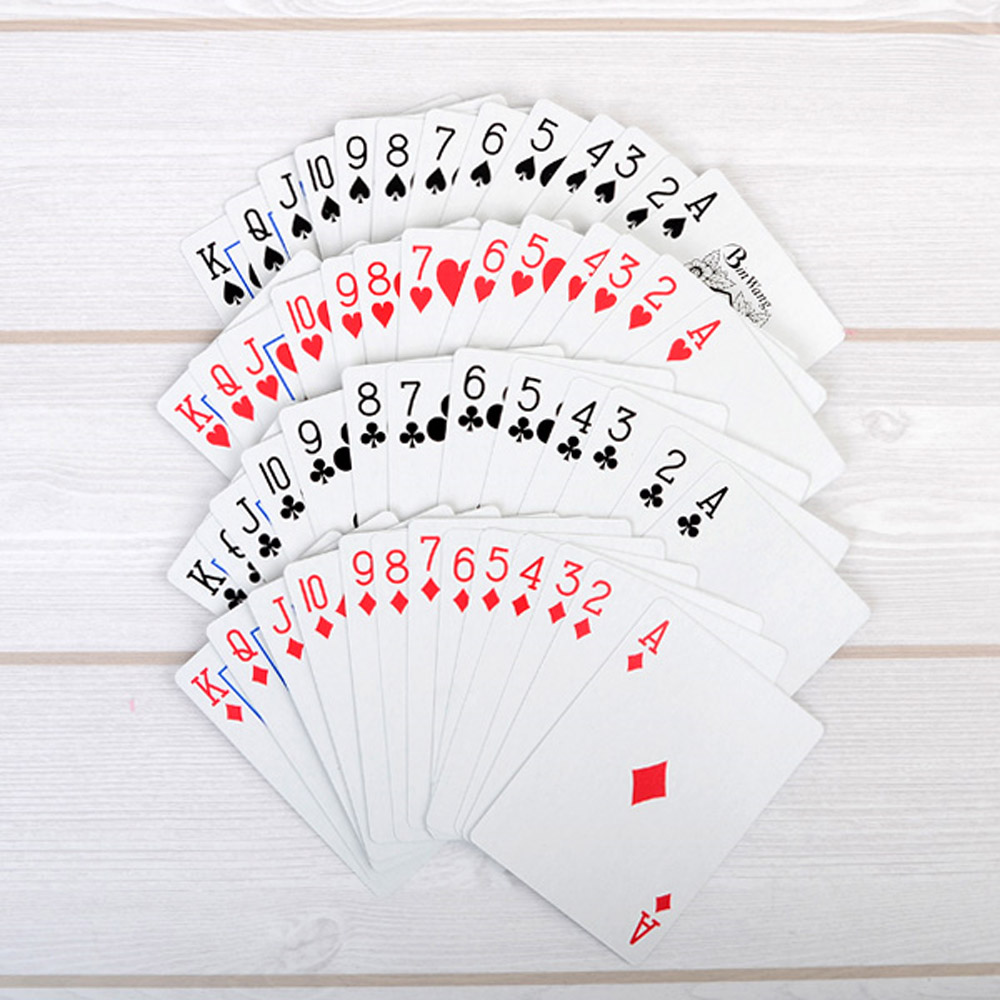 Oce 엠보싱 종이 코팅 미끄럼 방지 고급 포커 카드 마술 도구 로열 트럼프 서양 화투