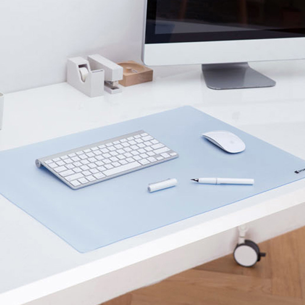 Oce 투명 책상 소프트 pvc 매트 키보드 받침 덮개 데스크매트 책상 꾸미기 패드