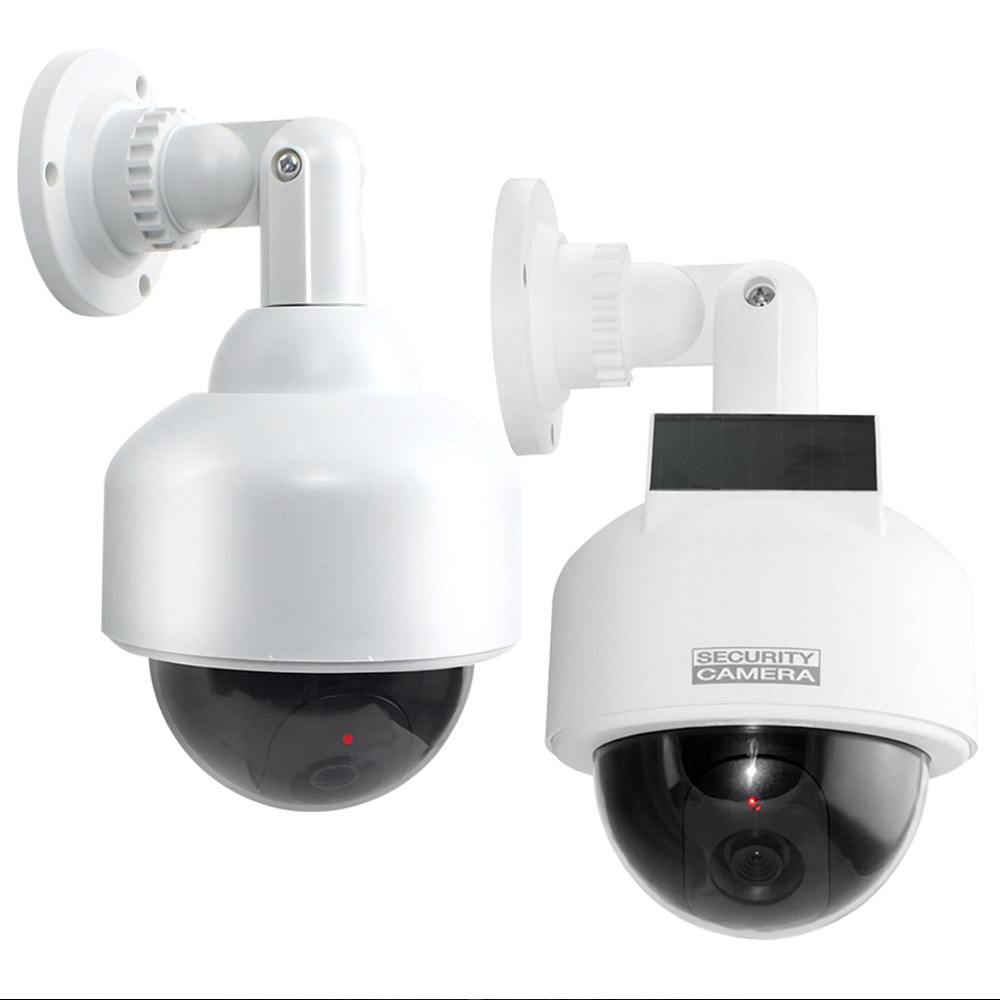 Oce 모형 감시 카메라 깜빡이는 적색등 벽고정 돌출 반구 안전 장치 도난방지 이동형 기둥 모양
