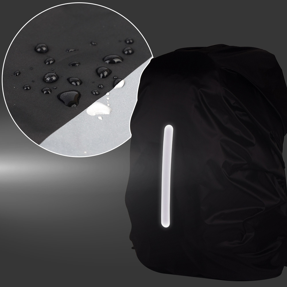 Oce 야광 안전띠 배낭 백팩 방수 커버 보호 백백 카바 가림 배낭 가방