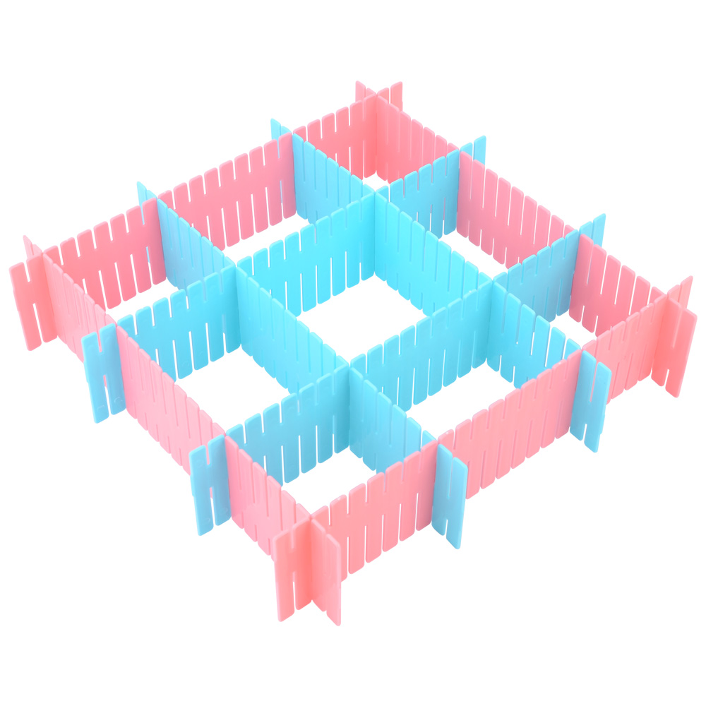 서랍 파티션 속옷 정리 수납 칸막이보드 양말 칸칸이 서랍정리 9칸(4조각) 랜덤